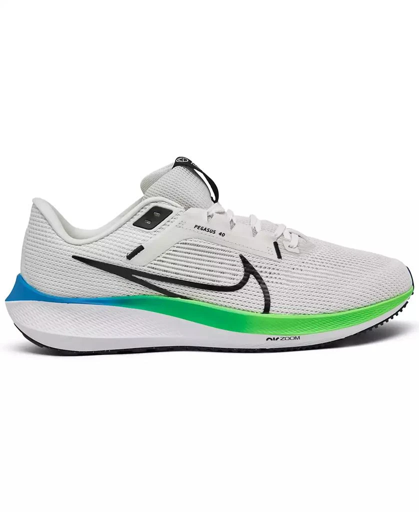 商品NIKE|Men's Air Zoom Pegasus 40 Running Sneakers from Finish Line,价格¥519,第2张图片详细描述