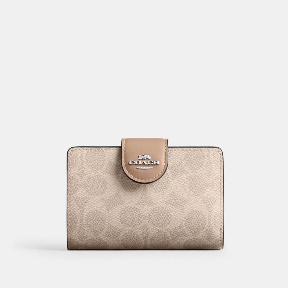 ◆COACH◆Medium Corner ジップ ウォレット 公式】コーチアウトレット | ミディアム コーナー ジップ