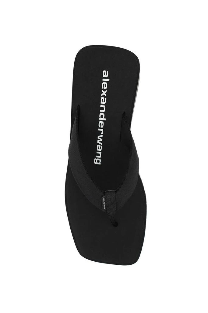 商品Alexander Wang|Alexander wang nylon wedge flip flops,价格¥1676,第2张图片详细描述
