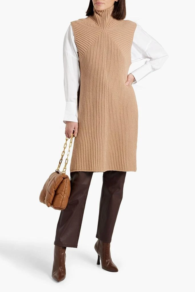 商品Joseph|Ribbed merino wool turtleneck tunic,价格¥694,第2张图片详细描述
