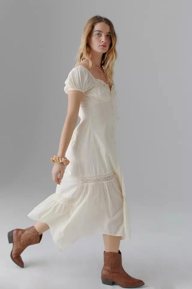 商品Urban Outfitters|UO Carmen Ruched Midi Dress,价格¥312,第4张图片详细描述