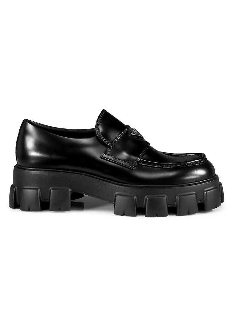 商品Prada|Monolith Lug-Sole Loafers,价格¥9522,第1张图片