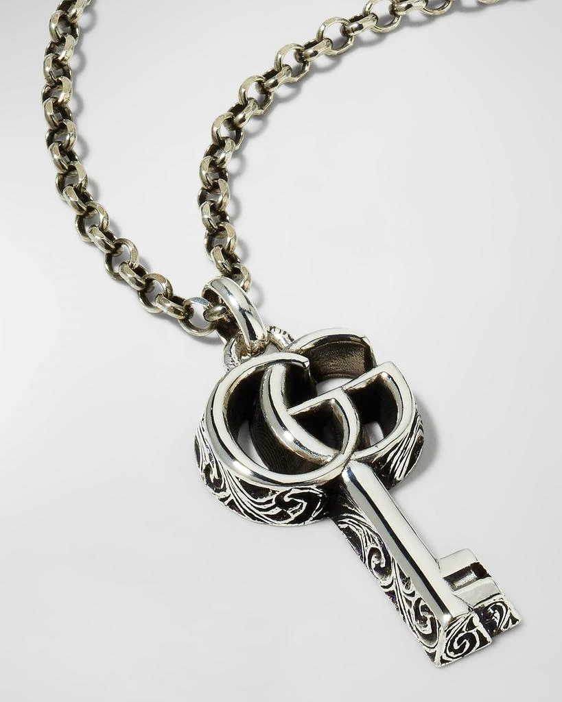 商品Gucci|GG Marmont Key Pendant Necklace,价格¥2854,第3张图片详细描述