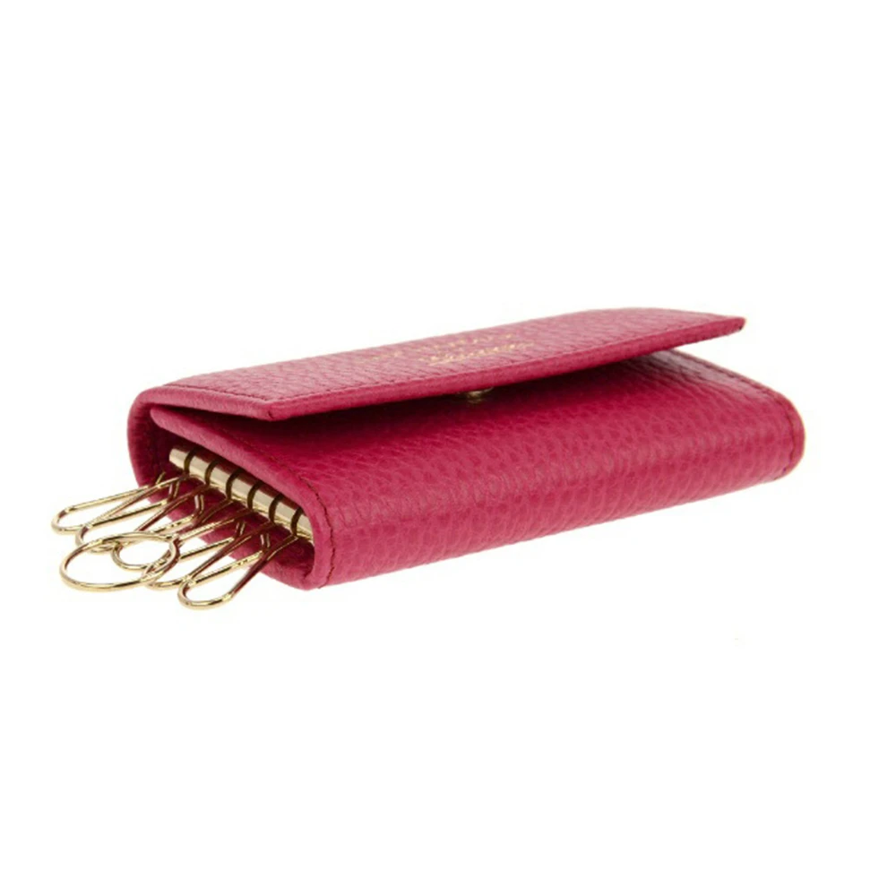 GUCCI 女士粉色皮革钥匙包 354499-CAO0G-5614 商品
