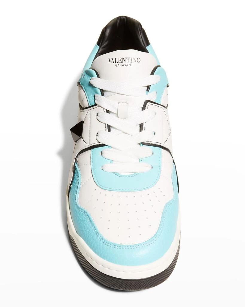 Men's Roman Stud Bicolor Mid-Top Sneakers 商品