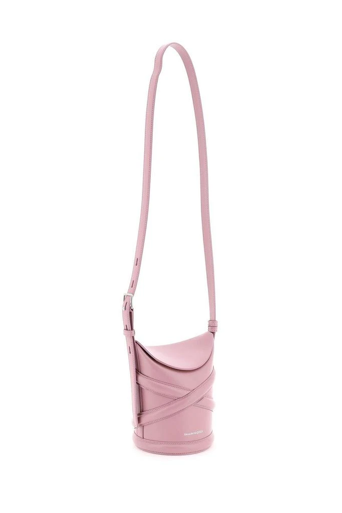 商品Alexander McQueen|THE CURVE SMALL BUCKET BAG,价格¥3706,第3张图片详细描述