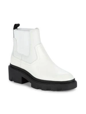 商品Ash|Mastro Leather Pull-On Combat Boots,价格¥241,第2张图片详细描述