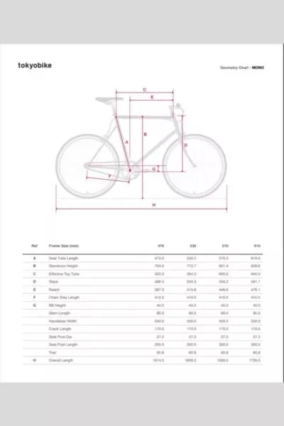 商品tokyobike|tokyobike Mono Bicycle,价格¥4684,第5张图片详细描述