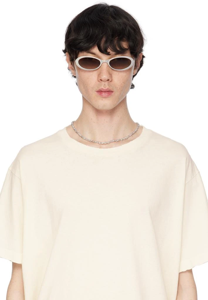 商品Veneda Carter|SSENSE Exclusive Silver VC025 Necklace,价格¥5451,第2张图片详细描述