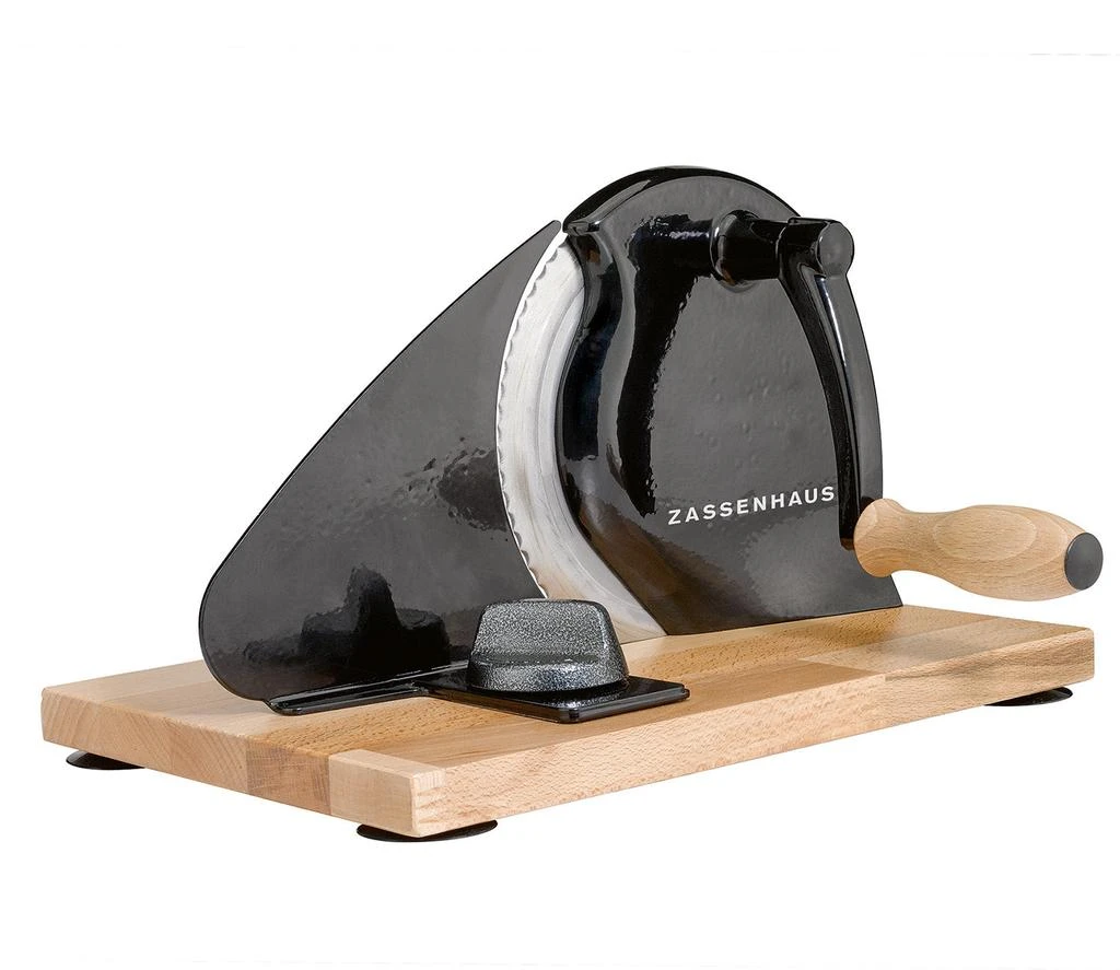 商品Zassenhaus|Manual Bread Slicer, Hand Crank Home Bread Slicer, 11.75" x 8",价格¥1744,第4张图片详细描述
