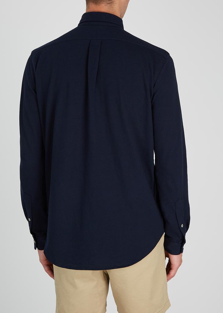 商品Ralph Lauren|Navy piqué cotton shirt,价格¥1021,第5张图片详细描述