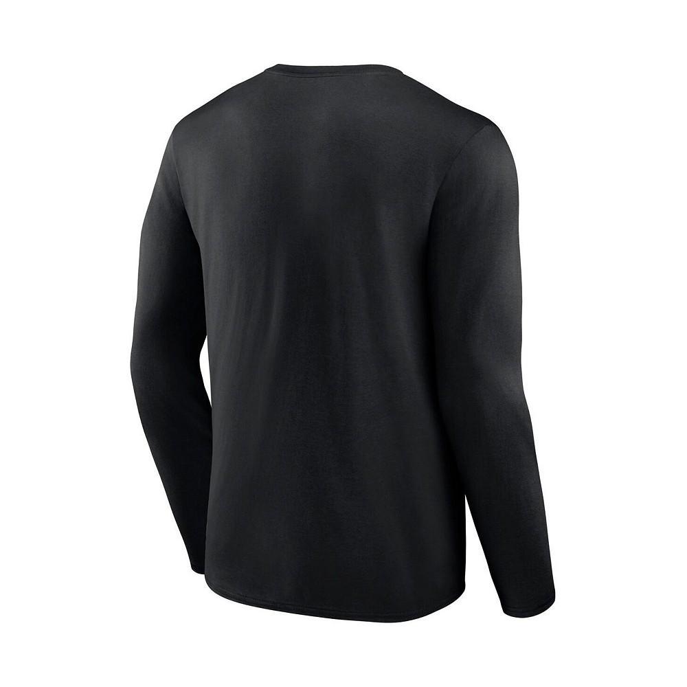 商品Fanatics|Men's Black USC Trojans Broad Jump 2-Hit Long Sleeve T-shirt,价格¥239,第5张图片详细描述