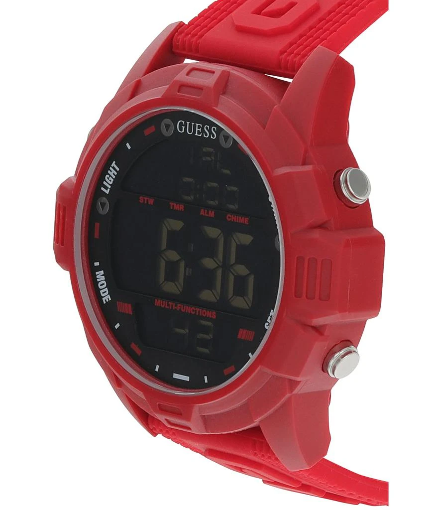 商品GUESS|48 mm Charge Silicone Strap W1299G3,价格¥323,第2张图片详细描述