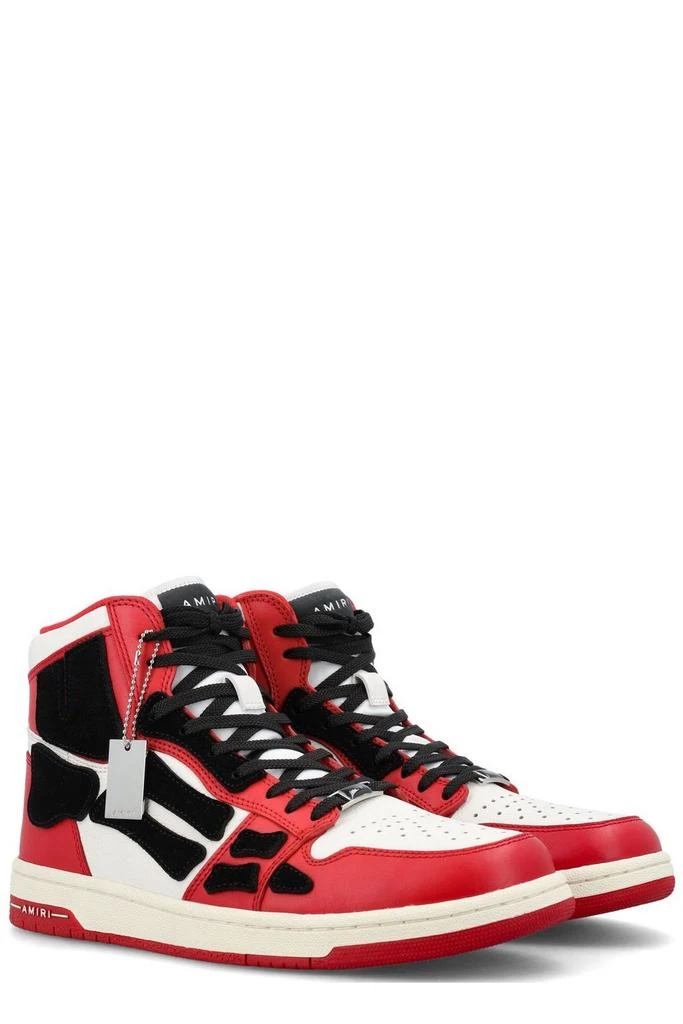 商品AMIRI|Amiri Skel High-Top Panelled Sneakers,价格¥3227,第3张图片详细描述