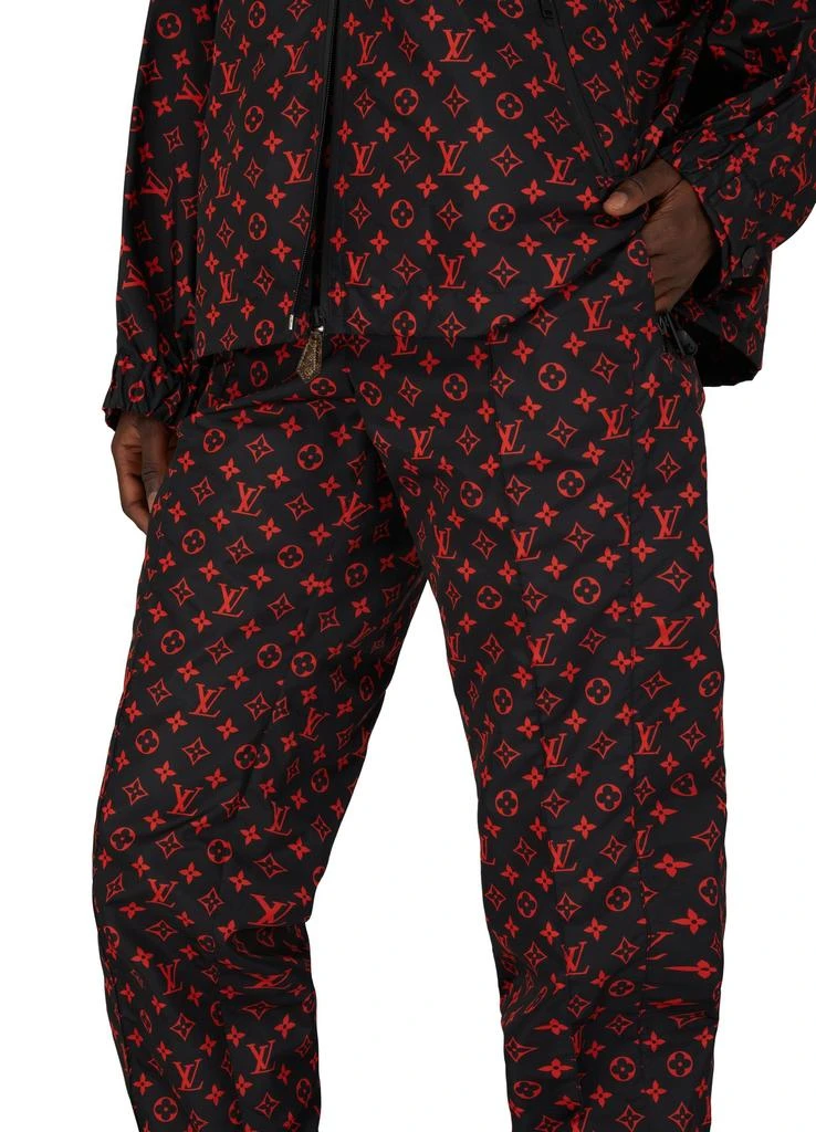 商品Louis Vuitton|Red Monogram Jogging Pants In Technical Cotton,价格¥10776,第4张图片详细描述