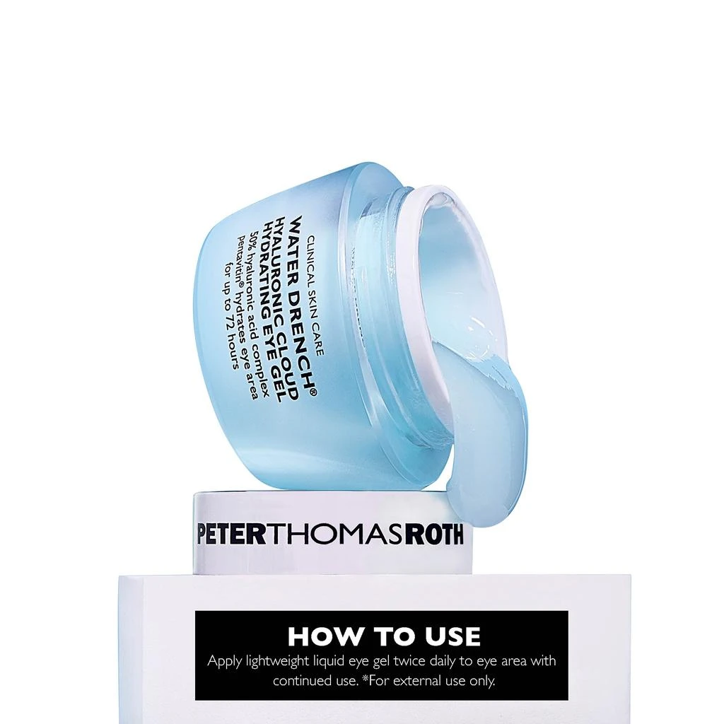 商品Peter Thomas Roth|Peter Thomas Roth Water Drench Hyaluronic Cloud Hydrating Eye Gel,价格¥358,第4张图片详细描述