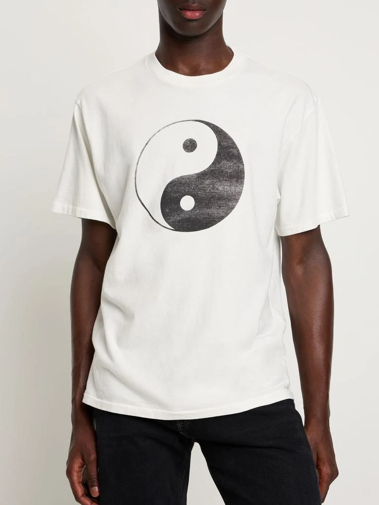 商品Re/Done|Ying Yang Print Cotton Jersey T-shirt,价格¥869,第2张图片详细描述
