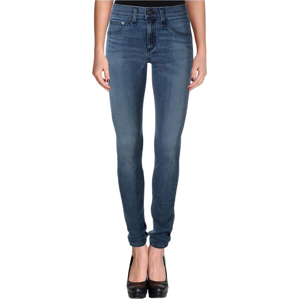 商品Rag & Bone|Rag & Bone Womens High Rise Stretch Jeggings,价格¥161,第1张图片