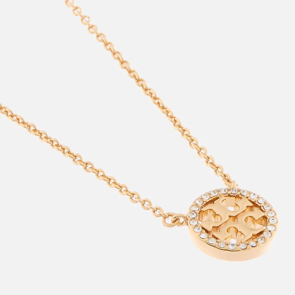 商品Tory Burch|Tory Burch Miller Gold-Plated Crystal Necklace,价格¥1001,第3张图片详细描述