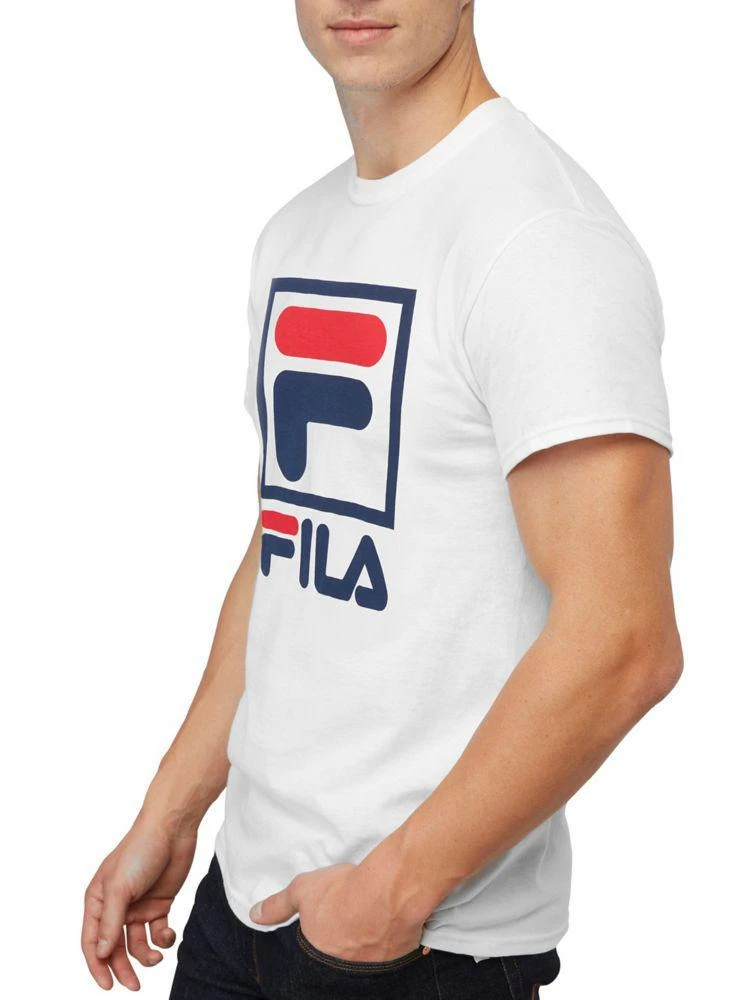 商品Fila|Regular-Fit Heritage Stacked Graphic Tee,价格¥130,第2张图片详细描述