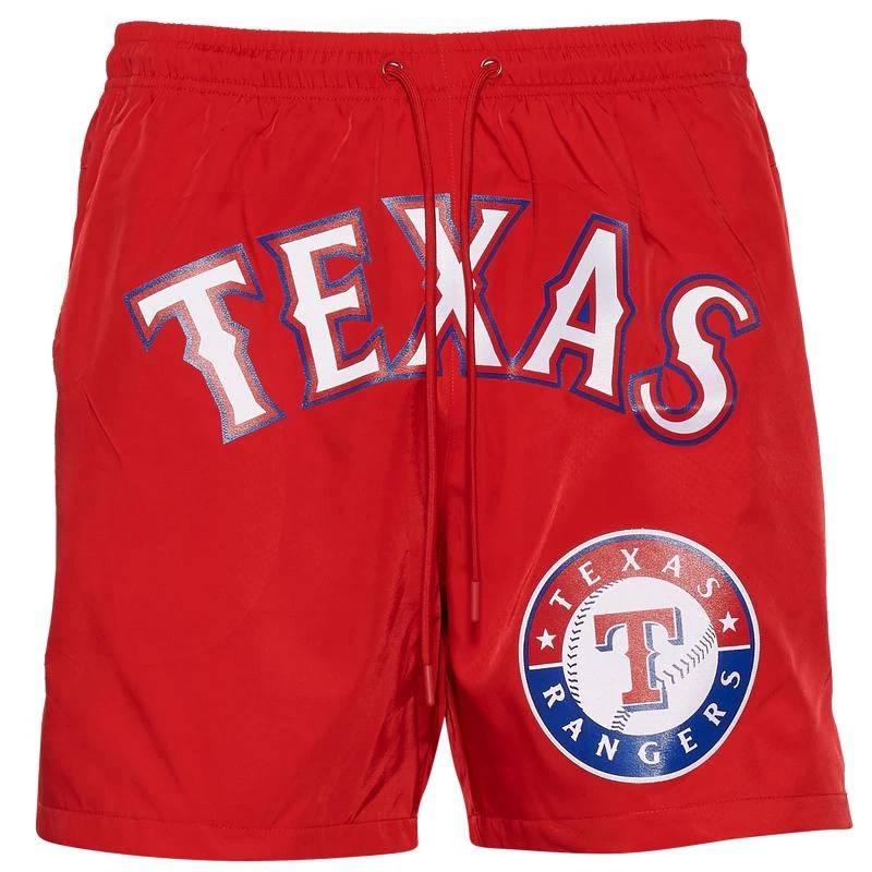 商品Pro Standard|Pro Standard Rangers Team Woven Shorts - Men's,价格¥600,第2张图片详细描述