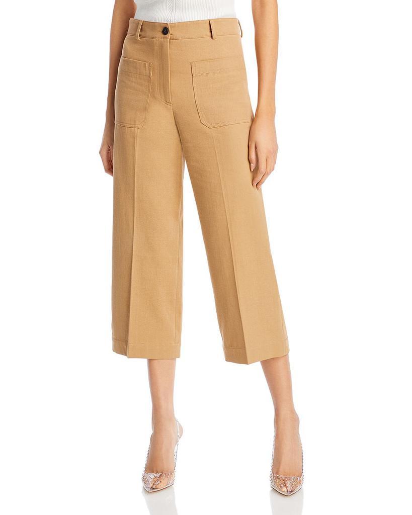 商品VANESSA BRUNO|Helias Cropped Wide Leg Pants,价格¥2496,第1张图片