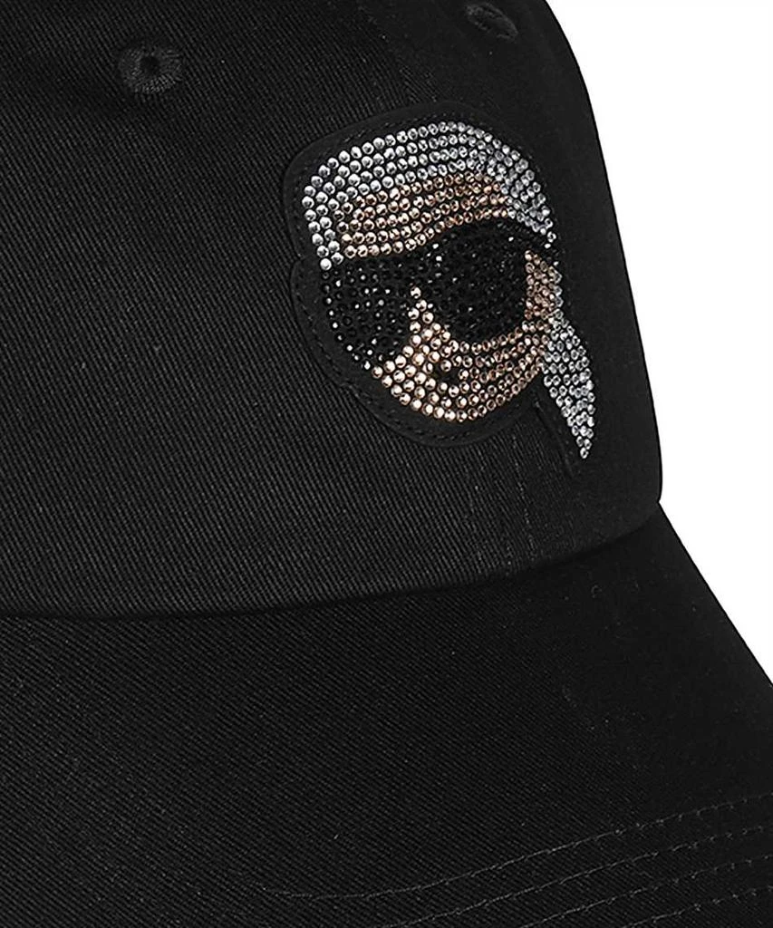 商品Karl Lagerfeld Paris|Karl lagerfeld k/ikonik rhinestone karl cap,价格¥1366,第3张图片详细描述