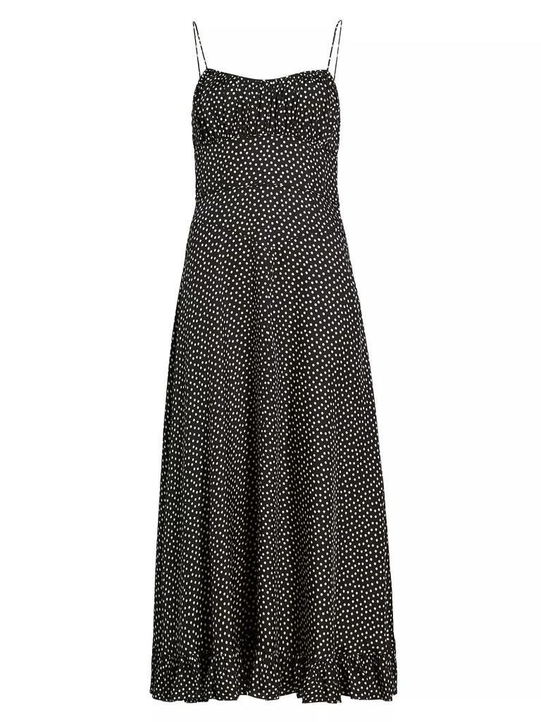 商品DÔEN|Rosaria Silk-Blend Dress,价格¥1579,第1张图片