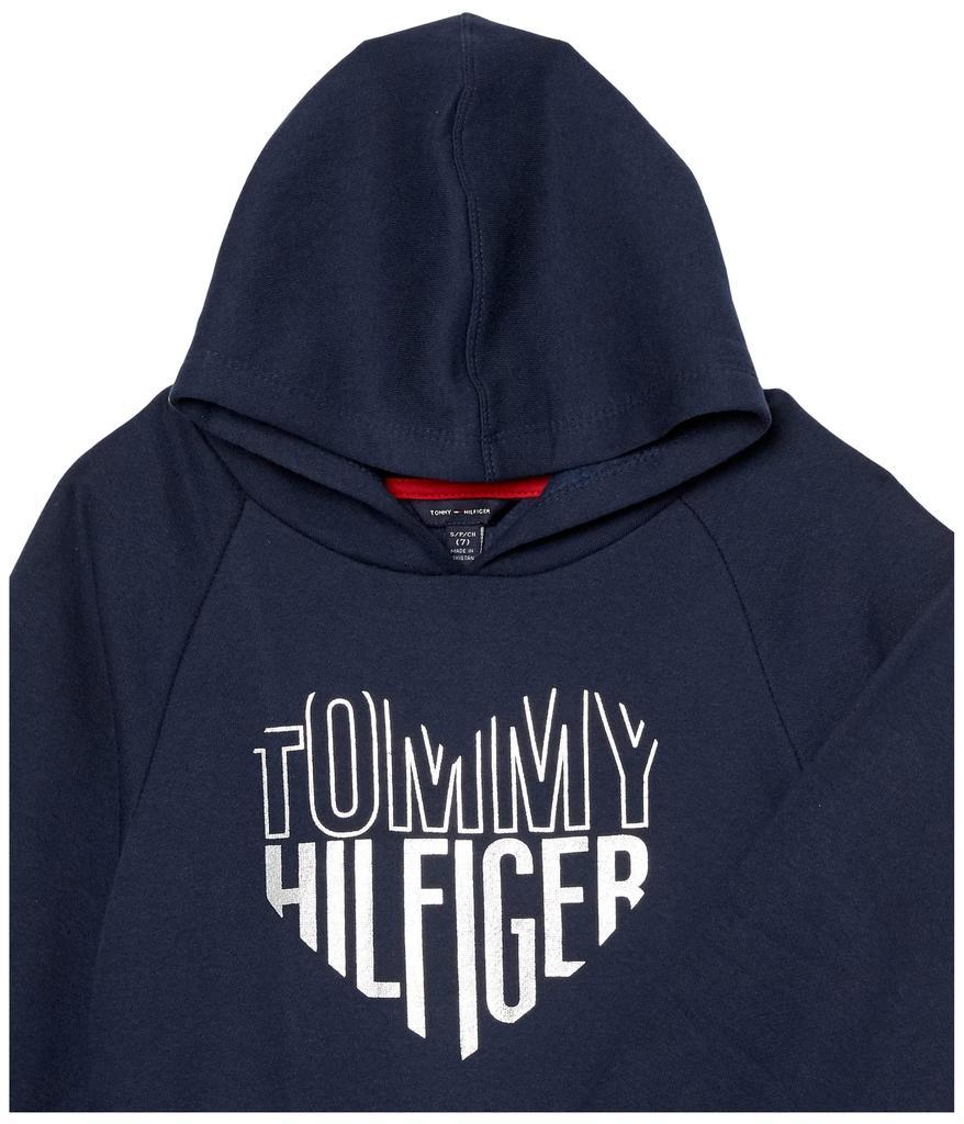 商品Tommy Hilfiger|Tommy Heart Sweatshirt Dress (Big Kids),价格¥261,第4张图片详细描述