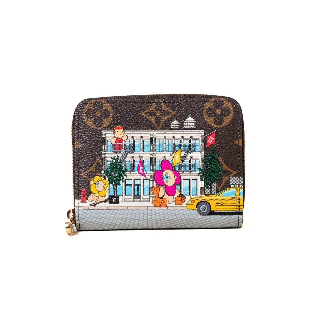 商品Louis Vuitton|Louis Vuitton Mini Vivienne Holidays Pochette Accessoires Canvas Monogram Pink,价格¥7777,第1张图片
