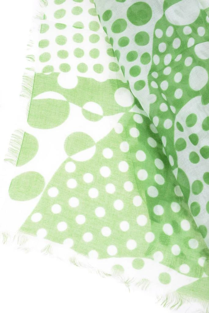 商品DANIELE ALESSANDRINI|Daniele Alessandrini Scarves in Green,价格¥841,第2张图片详细描述