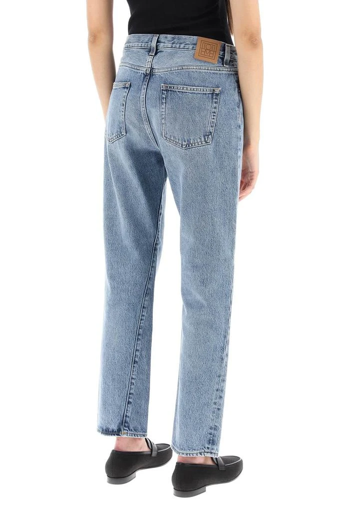 商品Totême|TWISTED SEAM CROPPED JEANS,价格¥1091,第4张图片详细描述