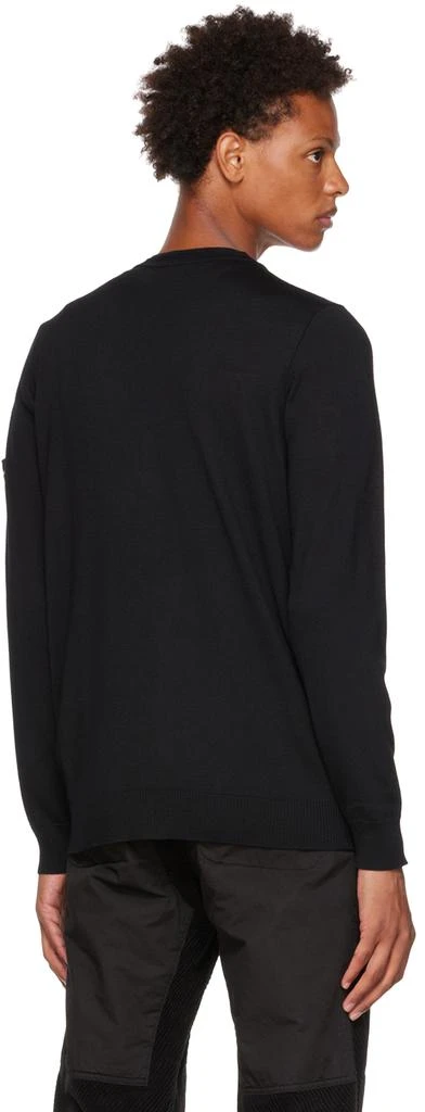 商品Stone Island|Black Detachable Patch Cardigan,价格¥2879,第3张图片详细描述