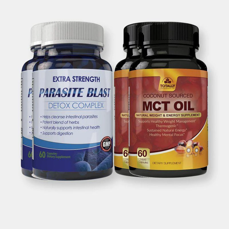 商品Totally Products|Parasite Blast and MCT oil Combo Pack,价格¥287,第1张图片