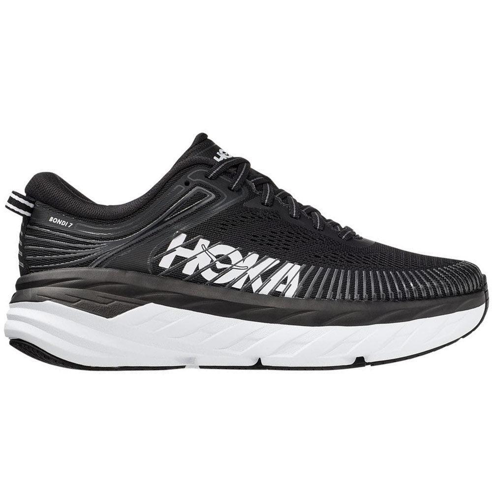 商品Hoka One One|Bondi 7 'Black / White',价格¥919,第1张图片