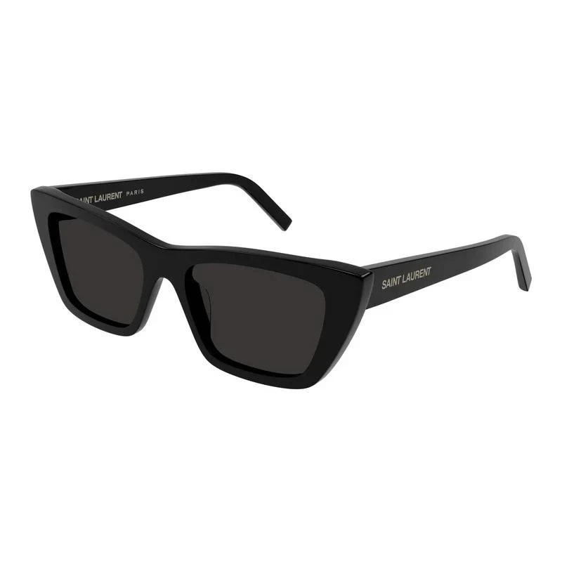 商品Yves Saint Laurent|Grey Cat Eye Ladies Sunglasses SL 276 MICA 032 55,价格¥1499,第1张图片