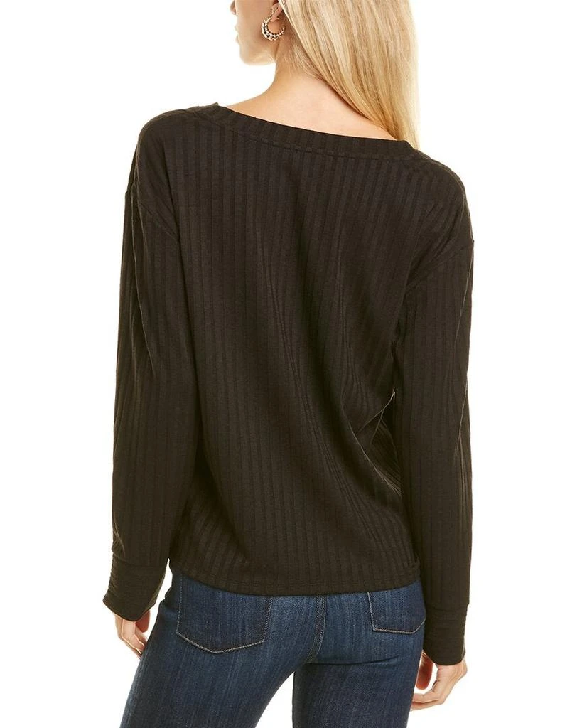 商品Vince Camuto|Vince Camuto V-Neck Rib Knit Top,价格¥119,第2张图片详细描述