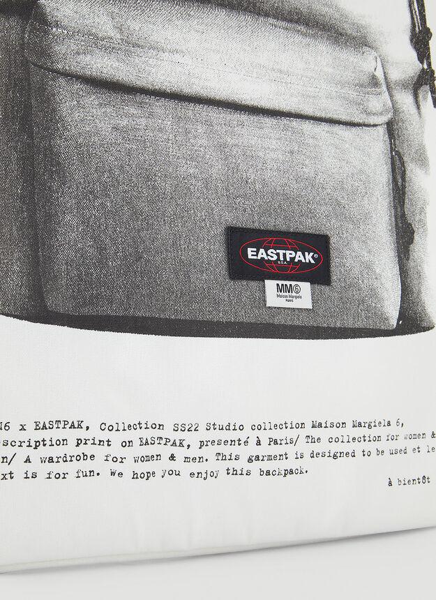 x Eastpak Poster Backpack in White商品第4张图片规格展示