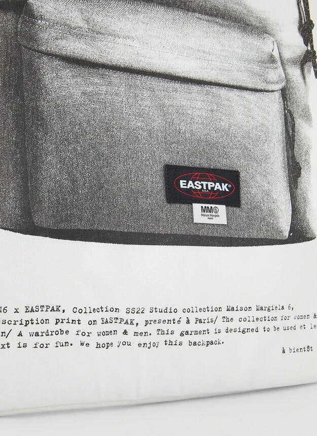 商品MAISON MARGIELA|x Eastpak Poster Backpack in White,价格¥758,第4张图片详细描述