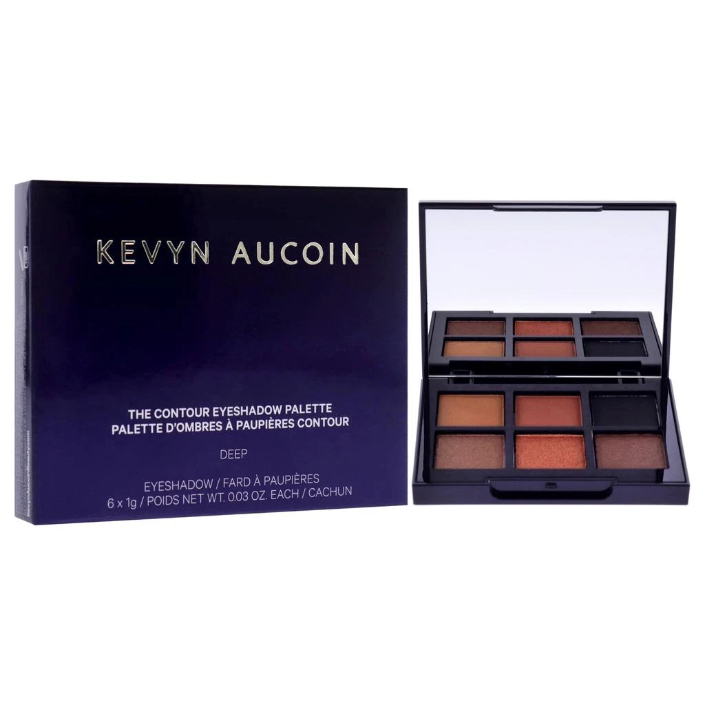 商品Kevyn Aucoin|The Contour Eyeshadow Palette - Deep by Kevyn Aucoin for Women - 0.18 oz Eye Shadow,价格¥268,第3张图片详细描述