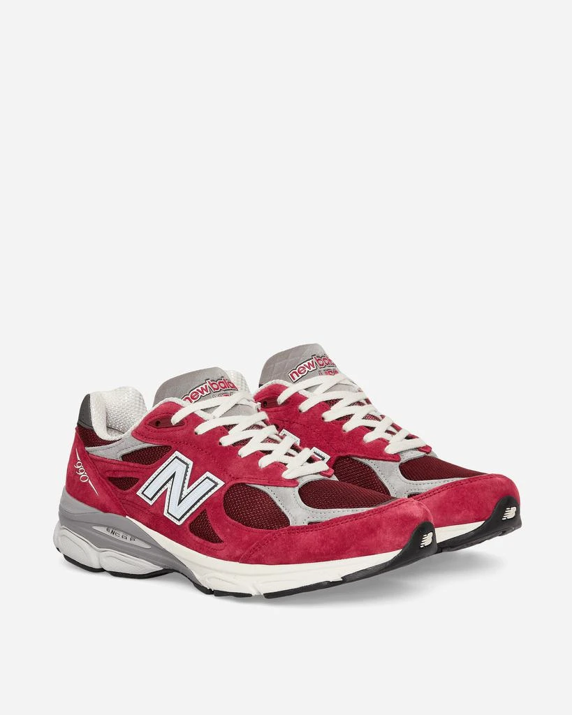 商品New Balance|MADE in USA 990v3 Sneakers Red,价格¥1274,第2张图片详细描述