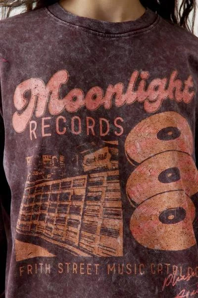 Moonlight Records Long Sleeve Graphic Tee 商品