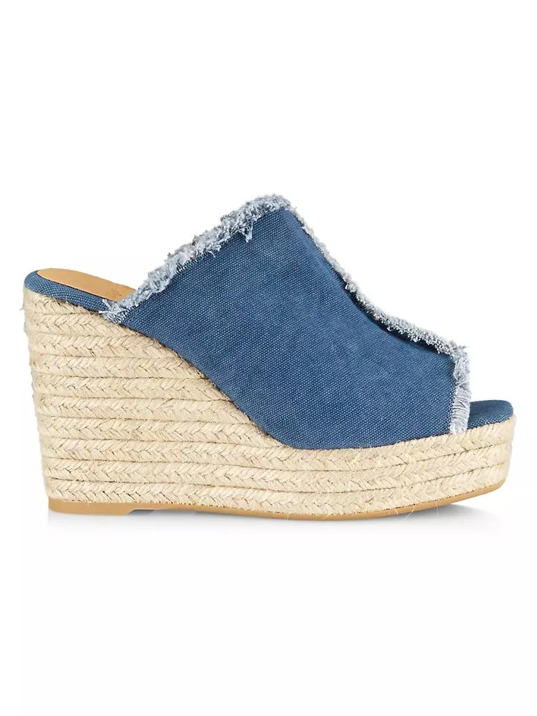 商品CASTAÑER|Fatima Canvas Wedge Sandals,价格¥763,第1张图片