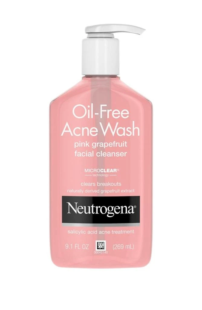 商品Neutrogena|Oil Free Acne Wash Pink Grapefruit Facial Cleanser,价格¥61,第1张图片