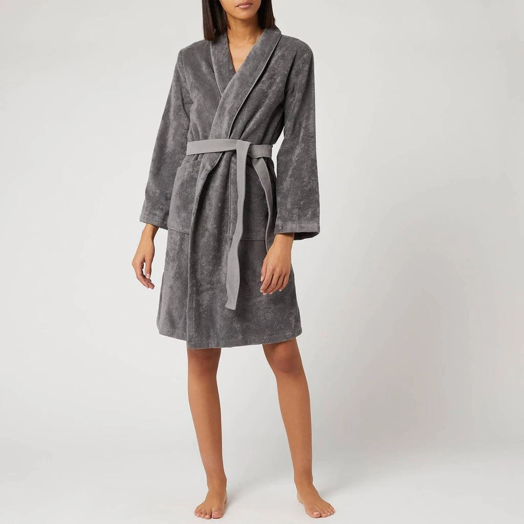 商品Kenzo|KENZO Iconic Bathrobe - Grey,价格¥662,第3张图片详细描述
