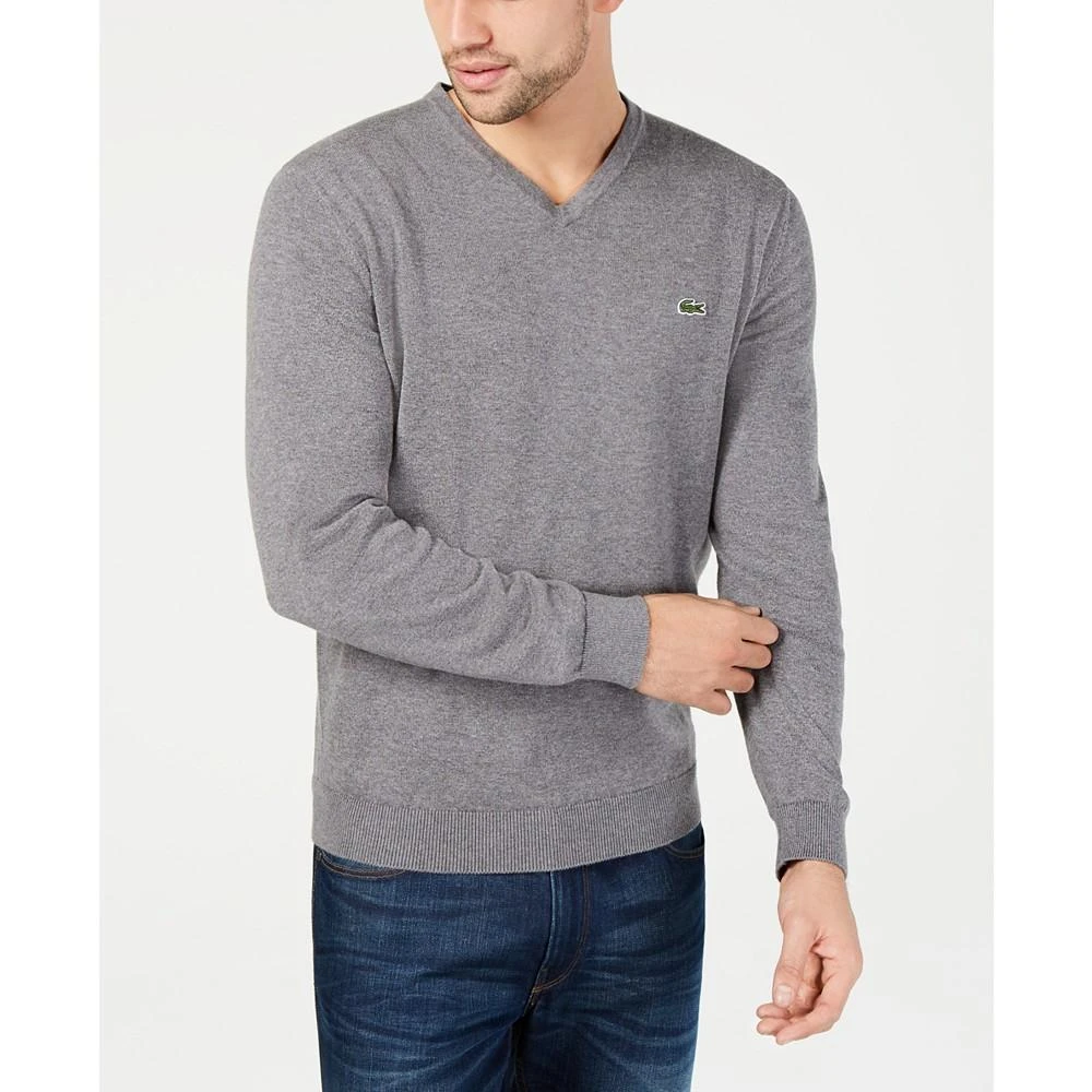 商品Lacoste|Men's V-Neck Sweater,价格¥443,第1张图片