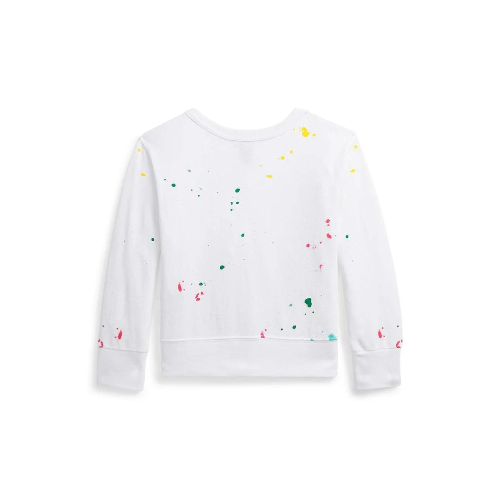 商品Ralph Lauren|Paint Splatter–Print Spa Terry Pullover (Toddler),价格¥273,第2张图片详细描述