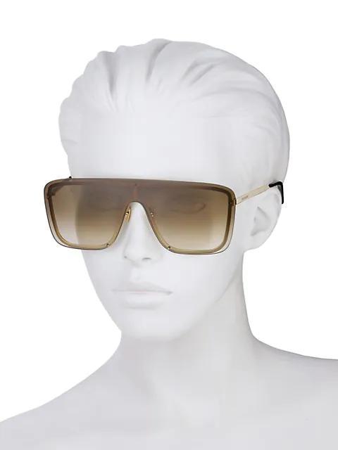 商品Yves Saint Laurent|New Wave 99MM Mask Sunglasses,价格¥3585,第6张图片详细描述