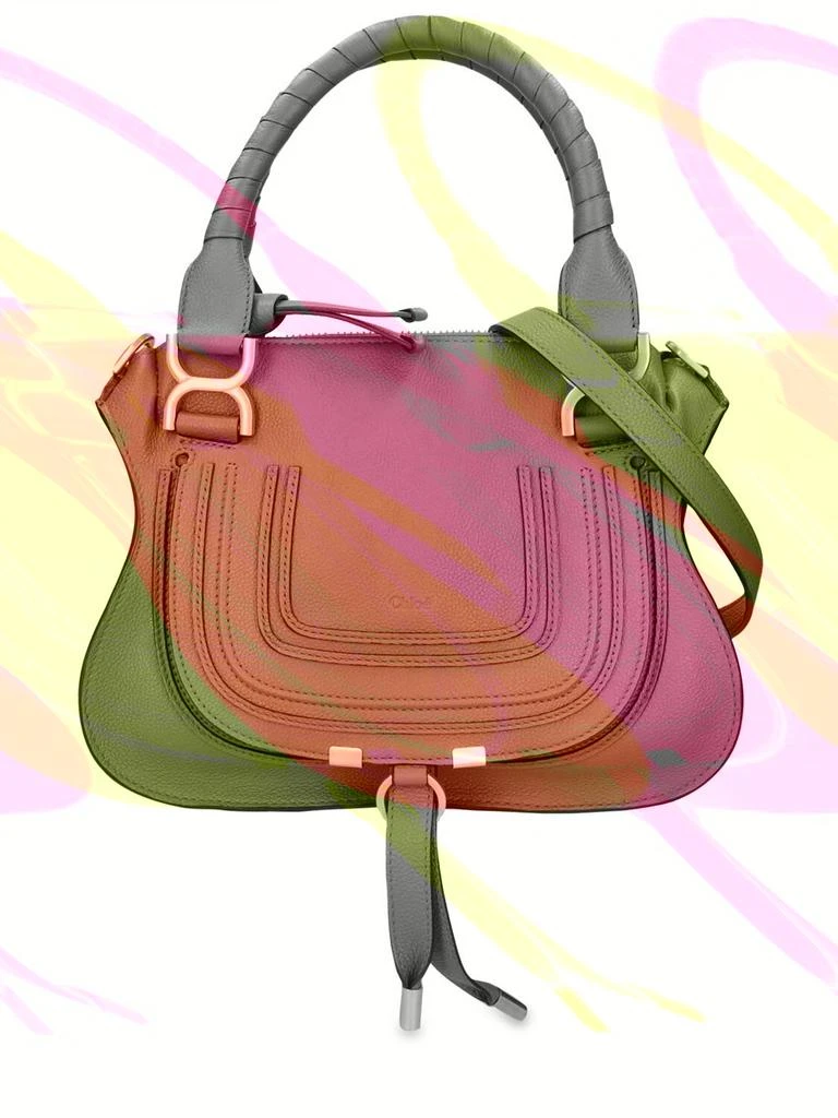 商品Chloé|Small Marcie Leather Shoulder Bag,价格¥16447,第1张图片