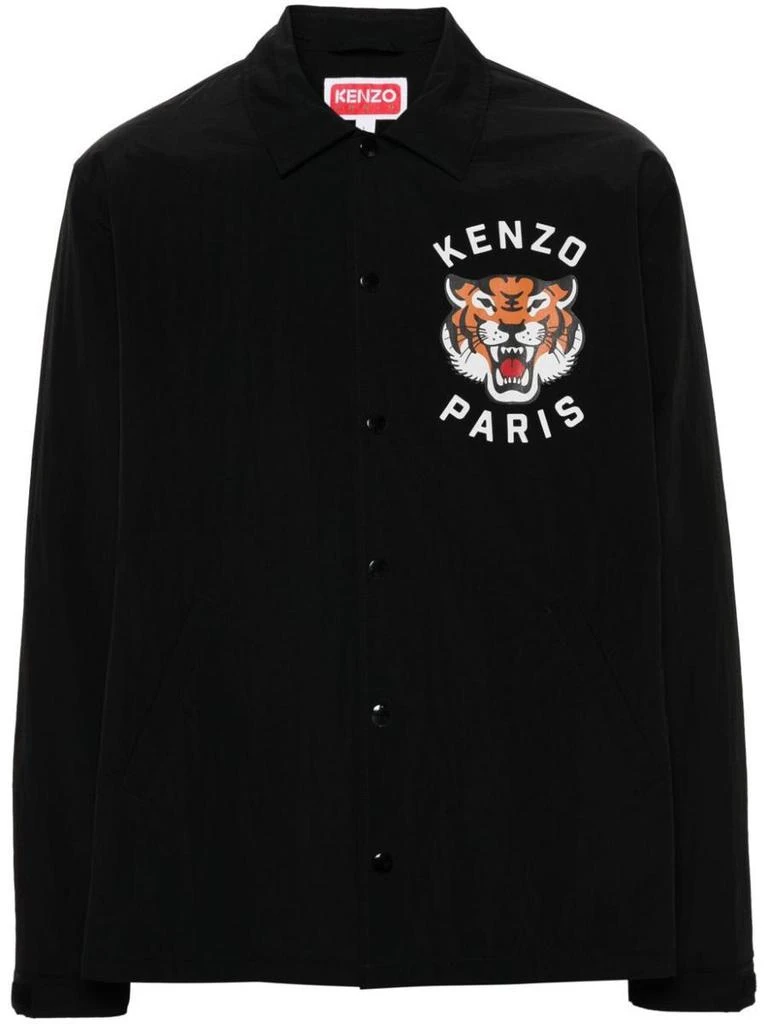 商品Kenzo|Kenzo Coats & Jackets in Black,价格¥4233,第1张图片